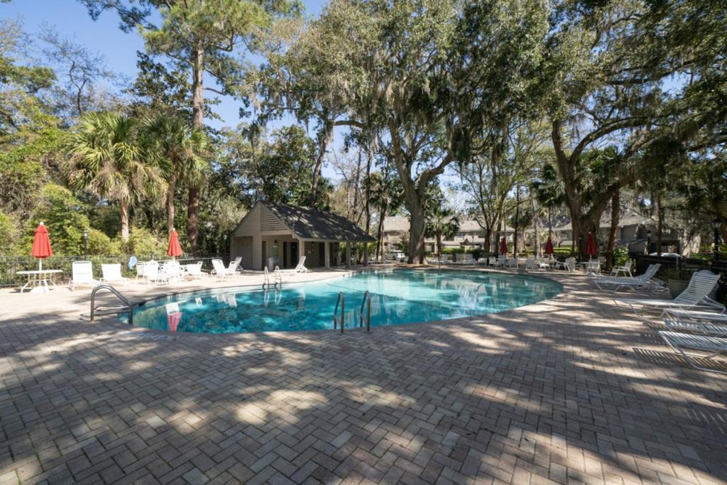 Golf View Two Bedroom With K Q And Fold Out Couch Bikes & Beach Gear Included Île de Hilton-Head Extérieur photo