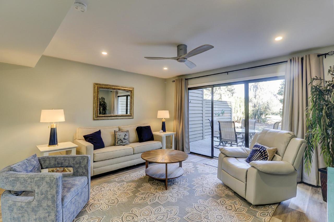 Golf View Two Bedroom With K Q And Fold Out Couch Bikes & Beach Gear Included Île de Hilton-Head Extérieur photo